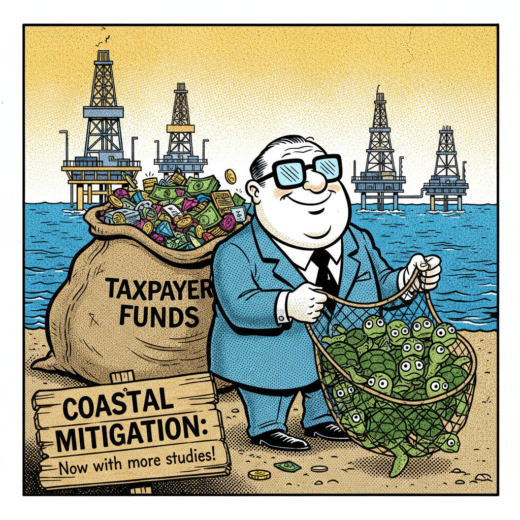 COUNTY TO BLOW MORE TAX DOLLARS ON 'COASTAL MITIGATION' GRANTS