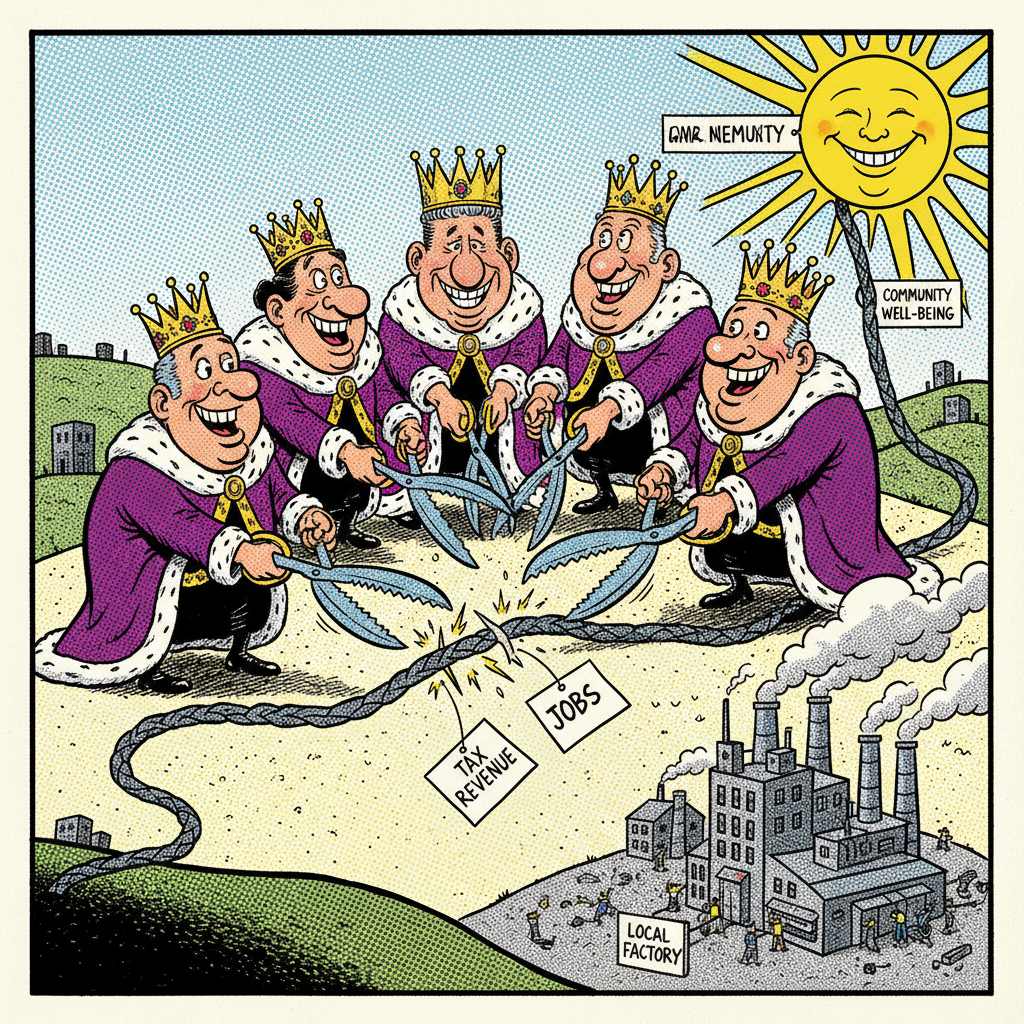COUNTY TO 'MAKE HISTORY' BY MURDERING TAX REVENUE, JOB GROWTH!
