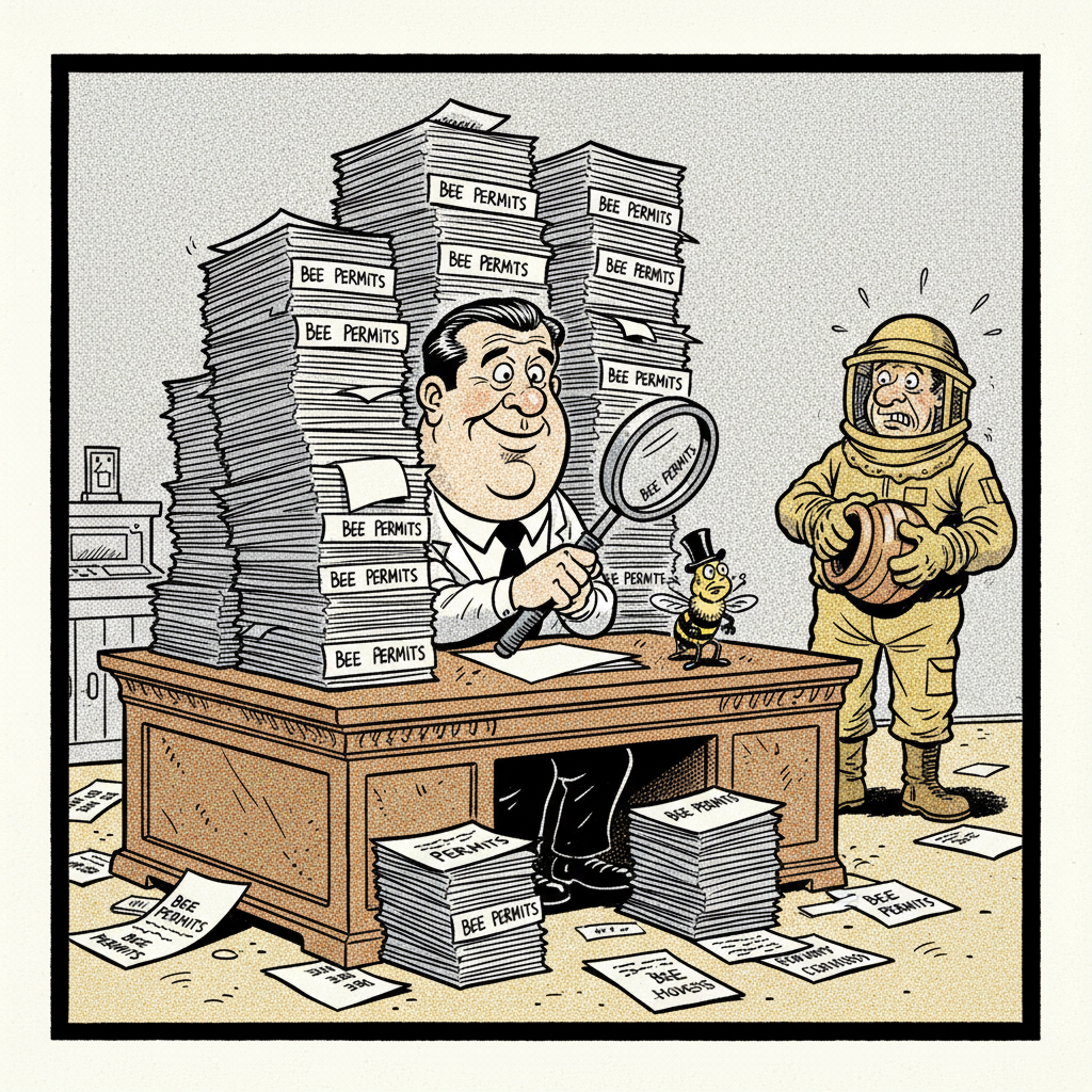 COUNTY TO TAX YOUR BEES? BUREAUCRATS SWARM FOR MORE CONTROL!