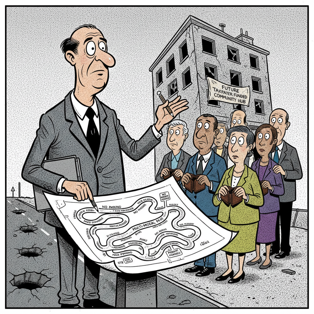 COUNTY TO TAXPAYERS: HILE HIKE WHILE WE HIKE YOUR TAXES!