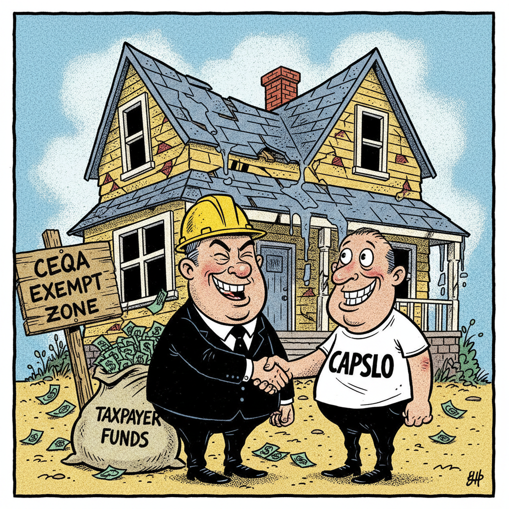 COUNTY TO THROW CASH AT 'HOME REPAIR' GROUP, NO QUESTIONS ASKED!