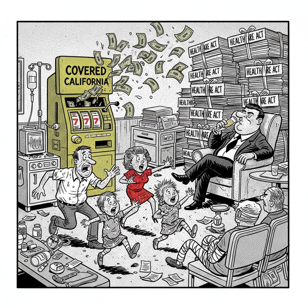 COVERED CA ‘AFFORDABLE’ CARE? TRY ‘UNAFFORDABLE’ SCAM!