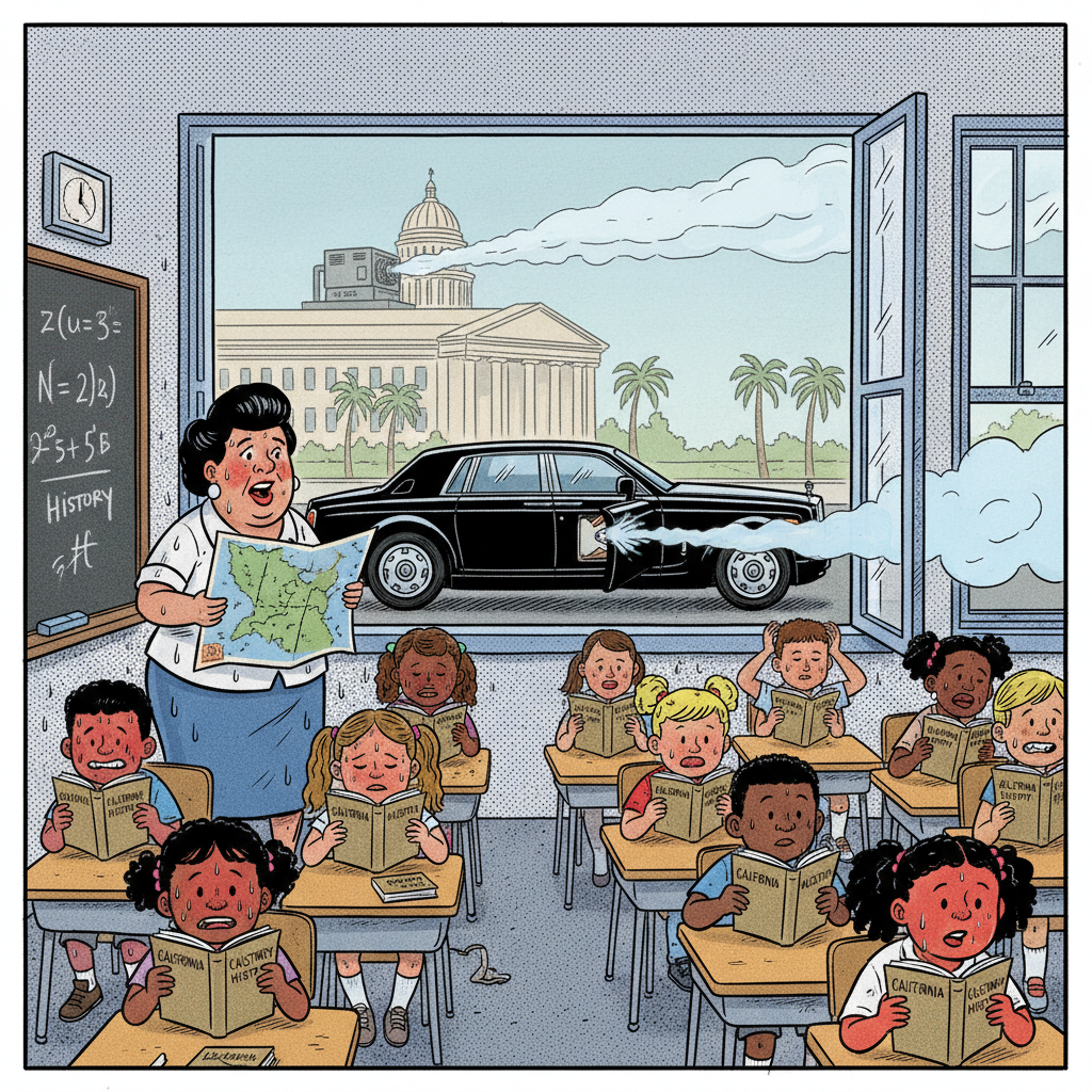 DIAL IT BACK, KIDS! GOLDEN STATE DECIDES AC IS 'PRIVILEGE,' NOT RIGHT!