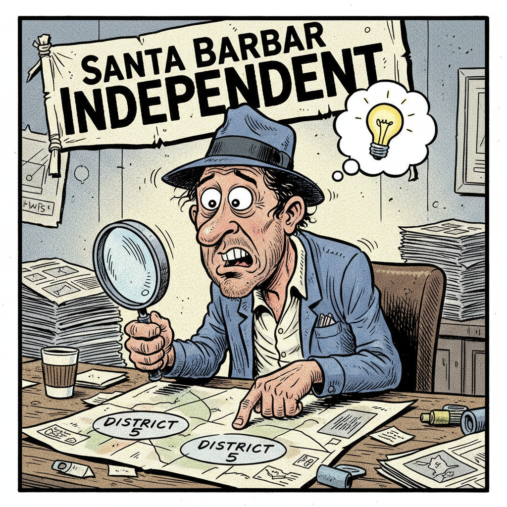 DISTRICT 5 DEBACLE: INDY REPORTER FINDS HIS OWN KEYS, SHOCKS NATION!