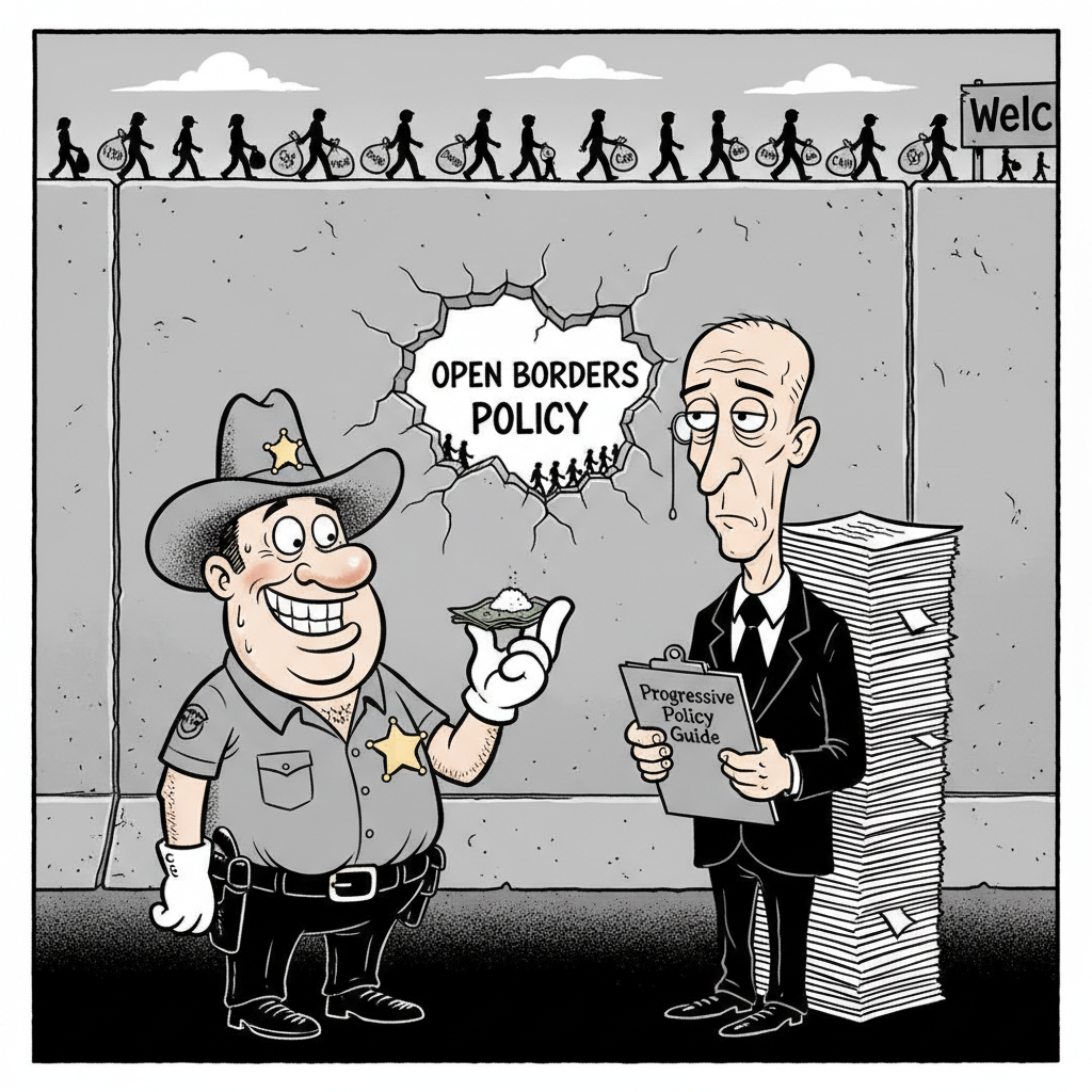 DRUG BUST! OR... JUST A SLOW TUESDAY FOR CALIFORNIA’S CARTEL ENABLERS?