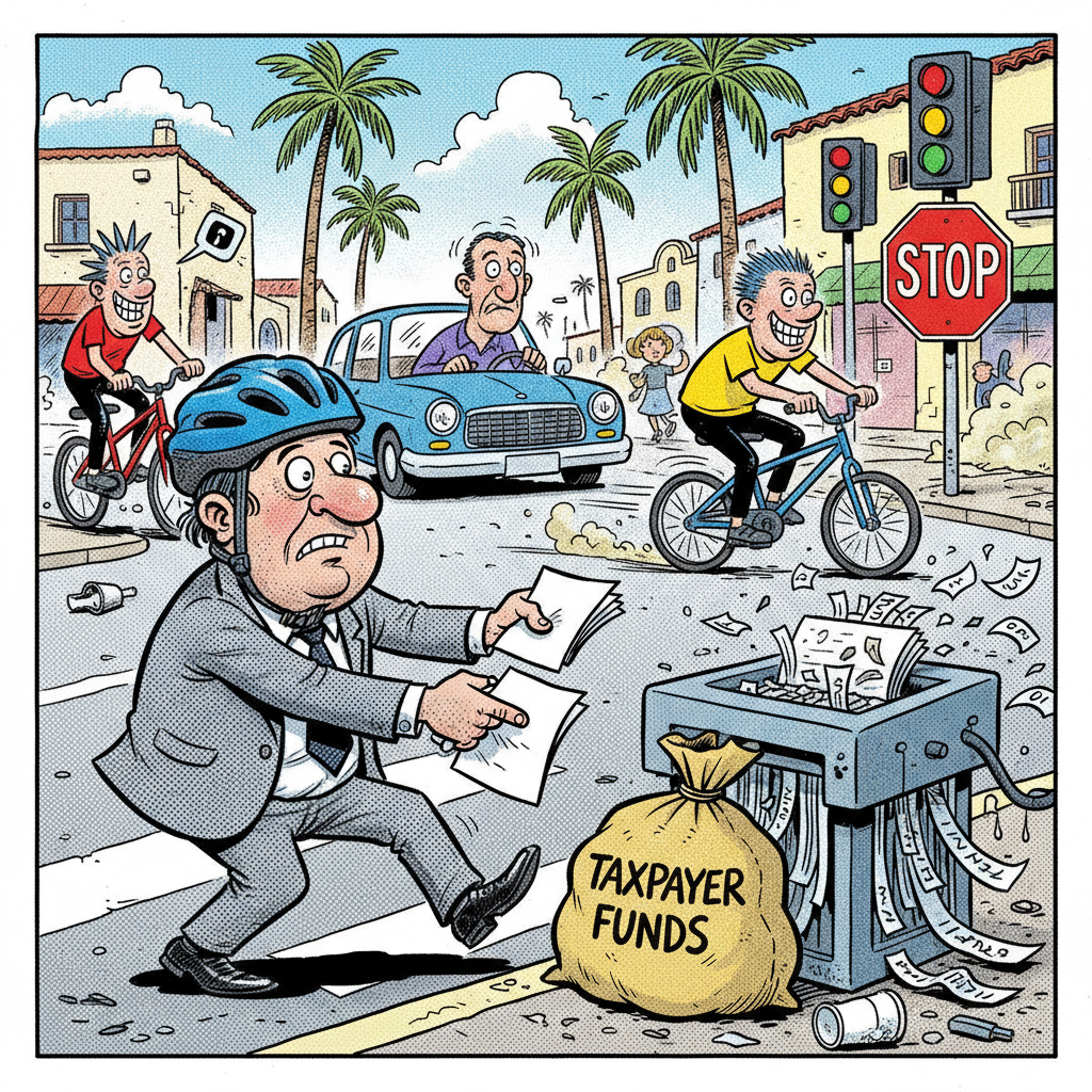 E-BIKE 'EDUCATION' = MORE TAXPAYER CASH FOR PROGRESSIVE FAIRY TALES