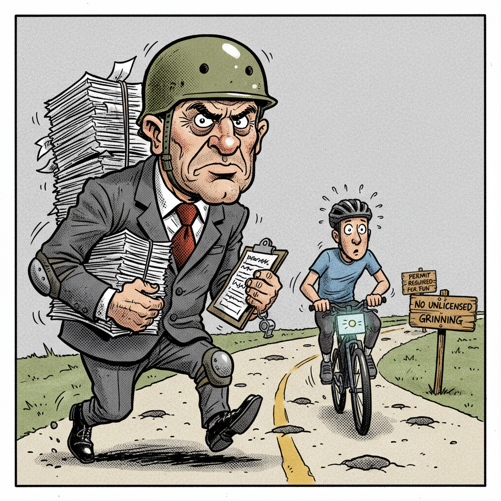 E-BIKE MANIA: WILL LEFTISTS LICENSE THOUGHTS NEXT, OR JUST FREE RIDERS?