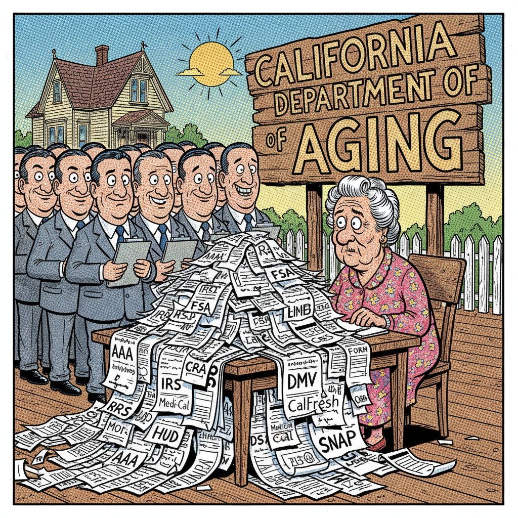 ELDERLY ORPHANS: SANTA BARBARA'S SOLUTION TO AGING, SHOCKER!