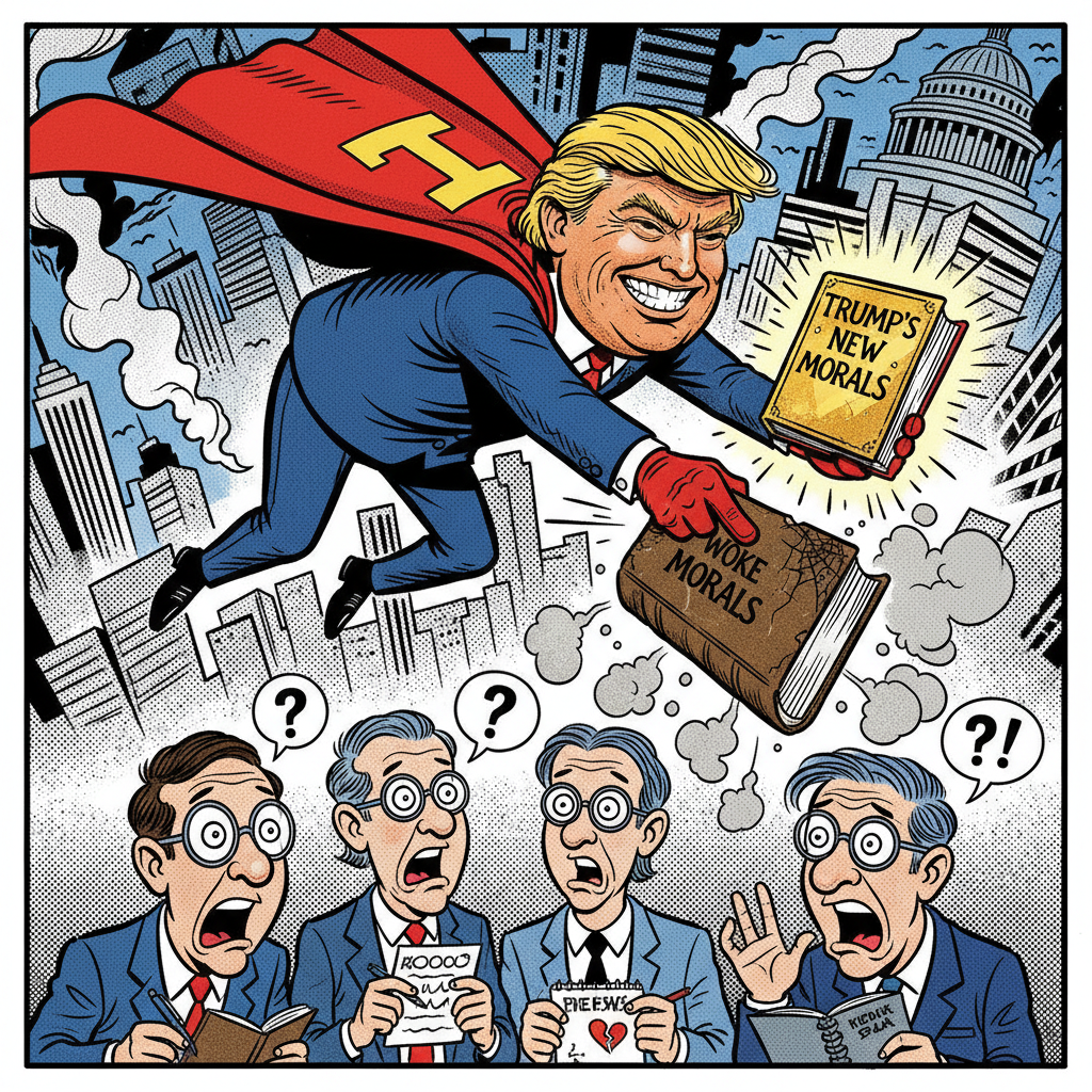FINALLY, A MORAL COMPASS! TRUMP TACKLES AESOP’S WOKE NONSENSE!