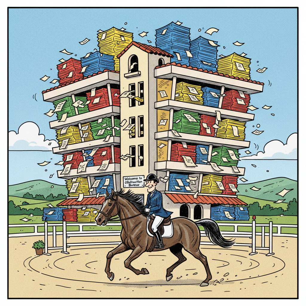 FINALLY! HORSE SENSE PREVAILS AS BUREAUCRATS STUMBLE INTO APPROVAL