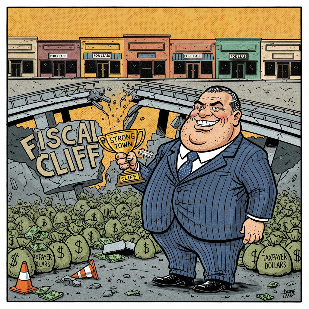 FINALLY! SB'S ELITES ADMIT THEY'VE ALREADY PERFECTED URBAN SPRAWL & DEBT!
