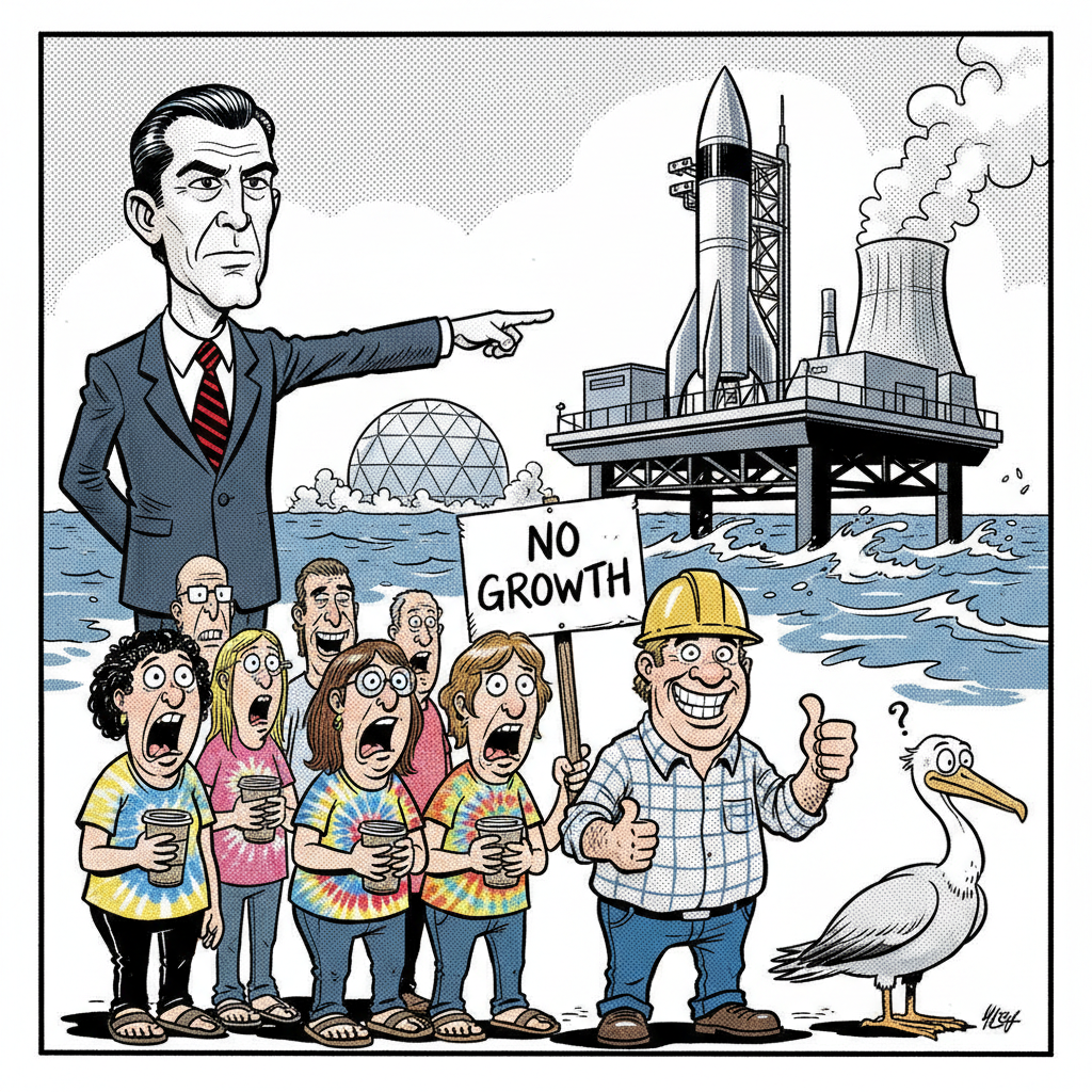 FINALLY, SOME BRAINS IN GOVERNMENT: TRUMP ADMIN BLASTS GREENIES, OPENS COAST!