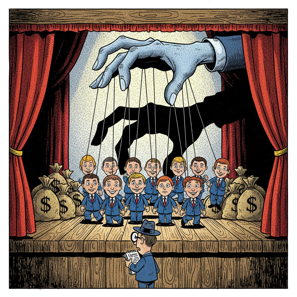 FOLLOW THE DARK MONEY TRAIL: SANTA BARBARA'S 'FAVORITES' ARE PAID-FOR PROG PAWNS