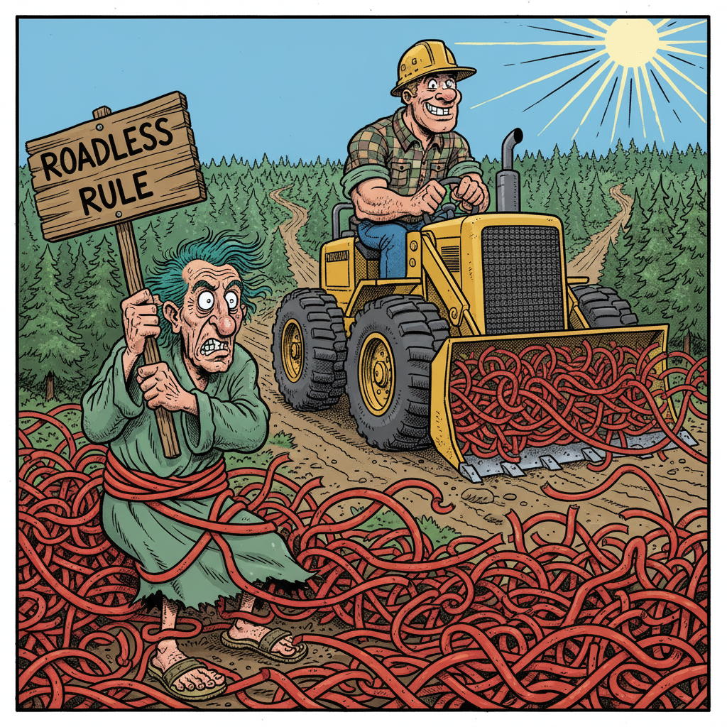 FOREST FIASCO: LEFTIES SCREAM AS TRUMP ADMIN SAVES LOGGING JOBS, CUTS RED TAPE