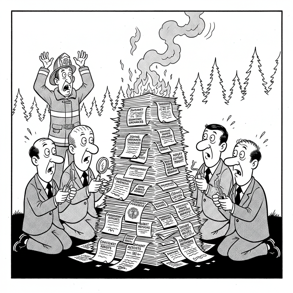 FOREST FIRES: NEW AGREEMENT OR JUST MORE GOVERNMENT HOT AIR?