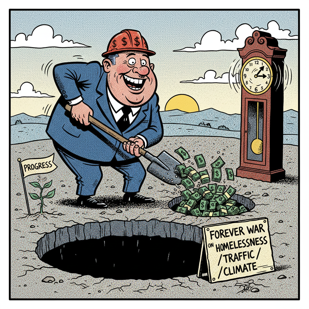 FOREVER WARS? MORE LIKE FOREVER WASTE, SAYS LEFTIST BUREAUCRACY!
