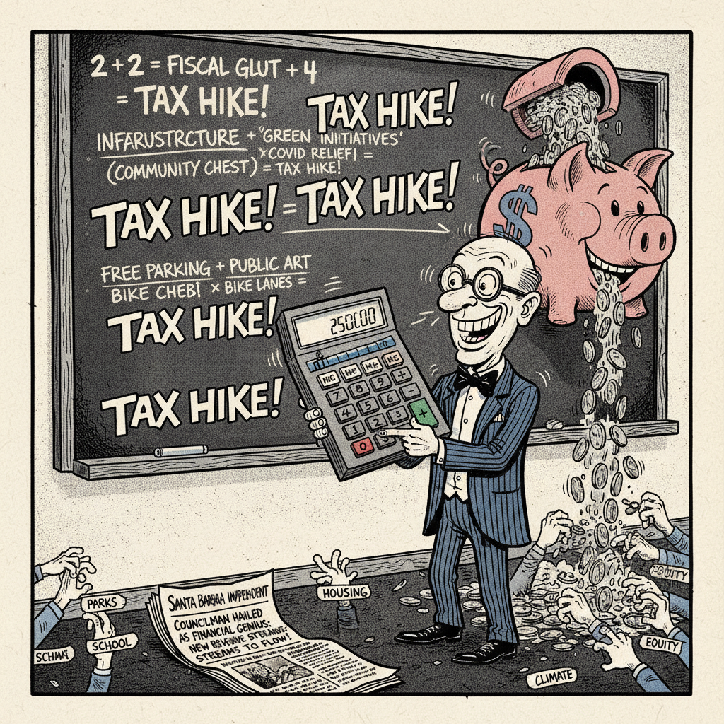 FRIEDMAN 'WORKS' HARD... AT RAISING YOUR TAXES!