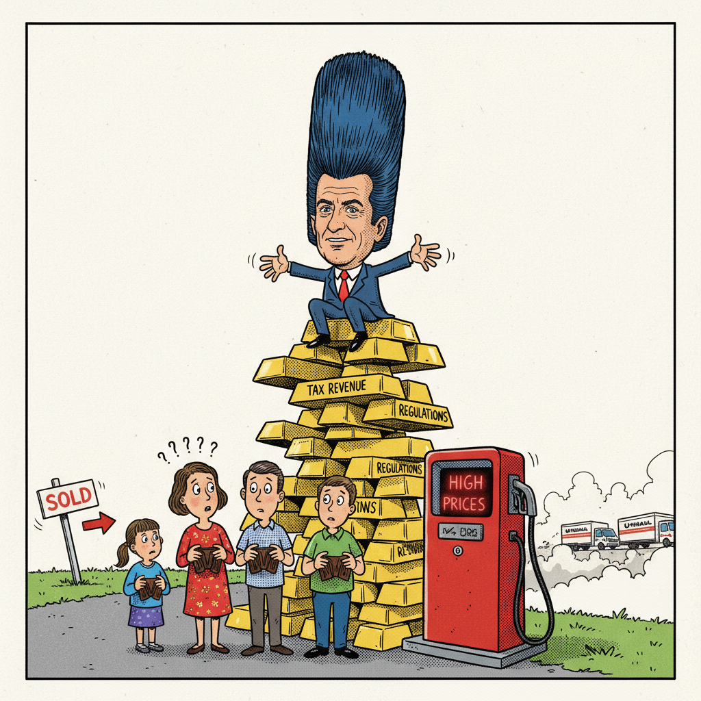 GOLDEN STATE POVERTY: NEWSOM'S 'DOMINANCE' INCLUDES MAKING RESIDENTS BROKE