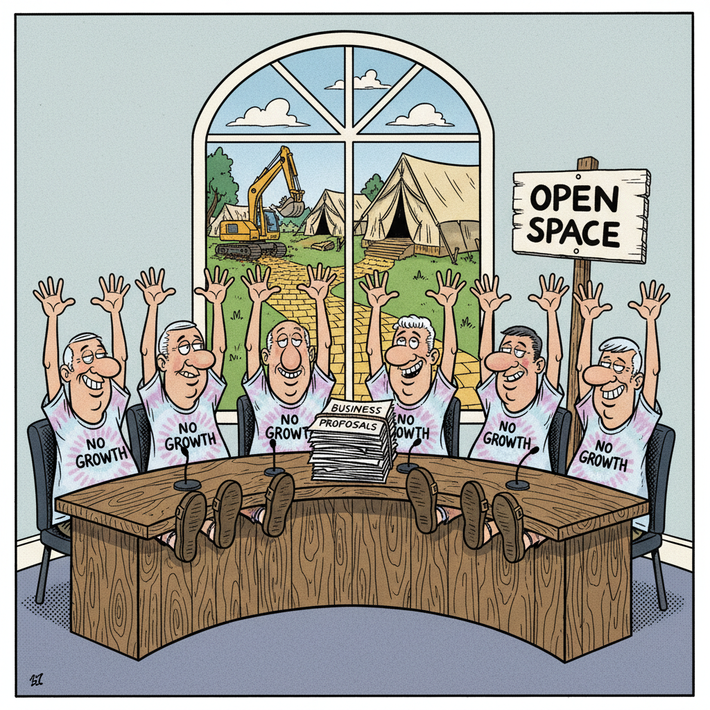 GOLETA COUNCIL SAYS 'NO' TO JOBS, TAX REVENUE, AND FUN: ELLWOOD REMAINS 'OPEN SPACE' FOR CRICKETS