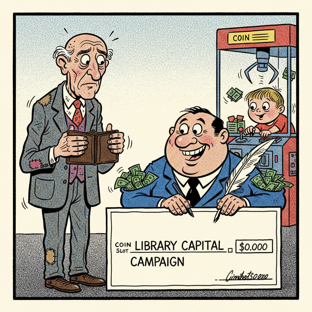 GOLETA COUNCIL WHISPERS SWEET NOTHINGS TO LIBRARY, TAXPAYERS GET THE BILL!