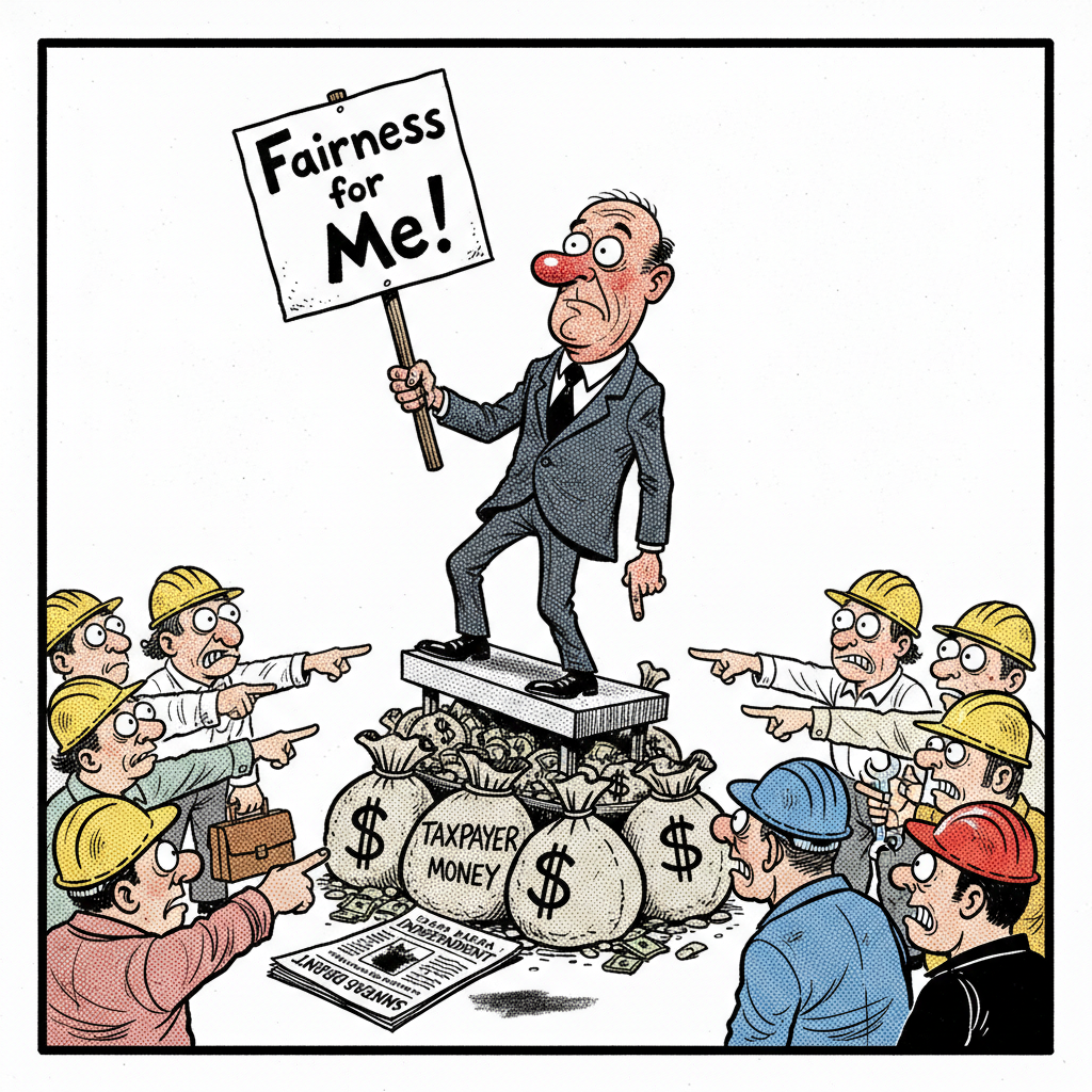 GOLETA COUNCILMAN CRIES 'FAIRNESS' AS TAXPAYERS FUND HIS RE-ELECTION WHINE