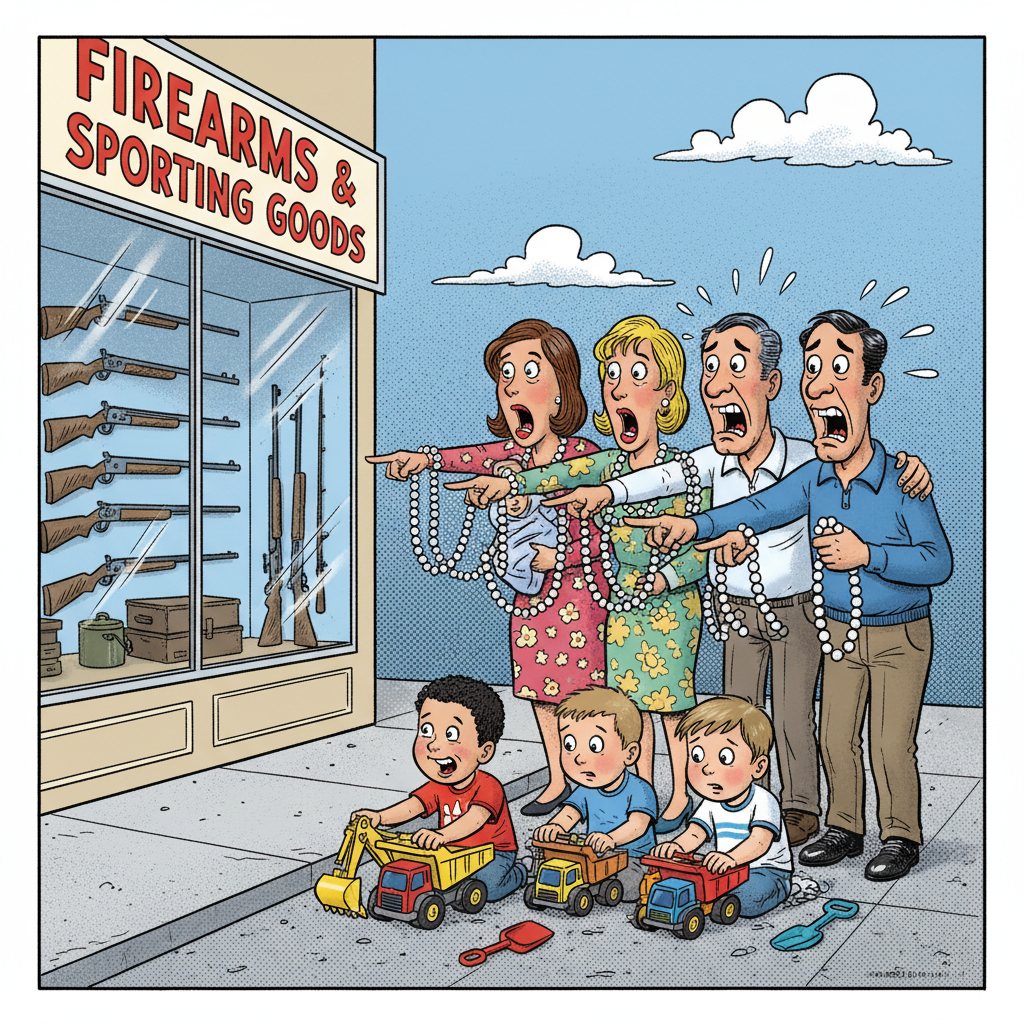 GOLETA'S LATEST HYSTERIA: THE INVISIBLE GUNMEN SCARING PARENTS SILLY
