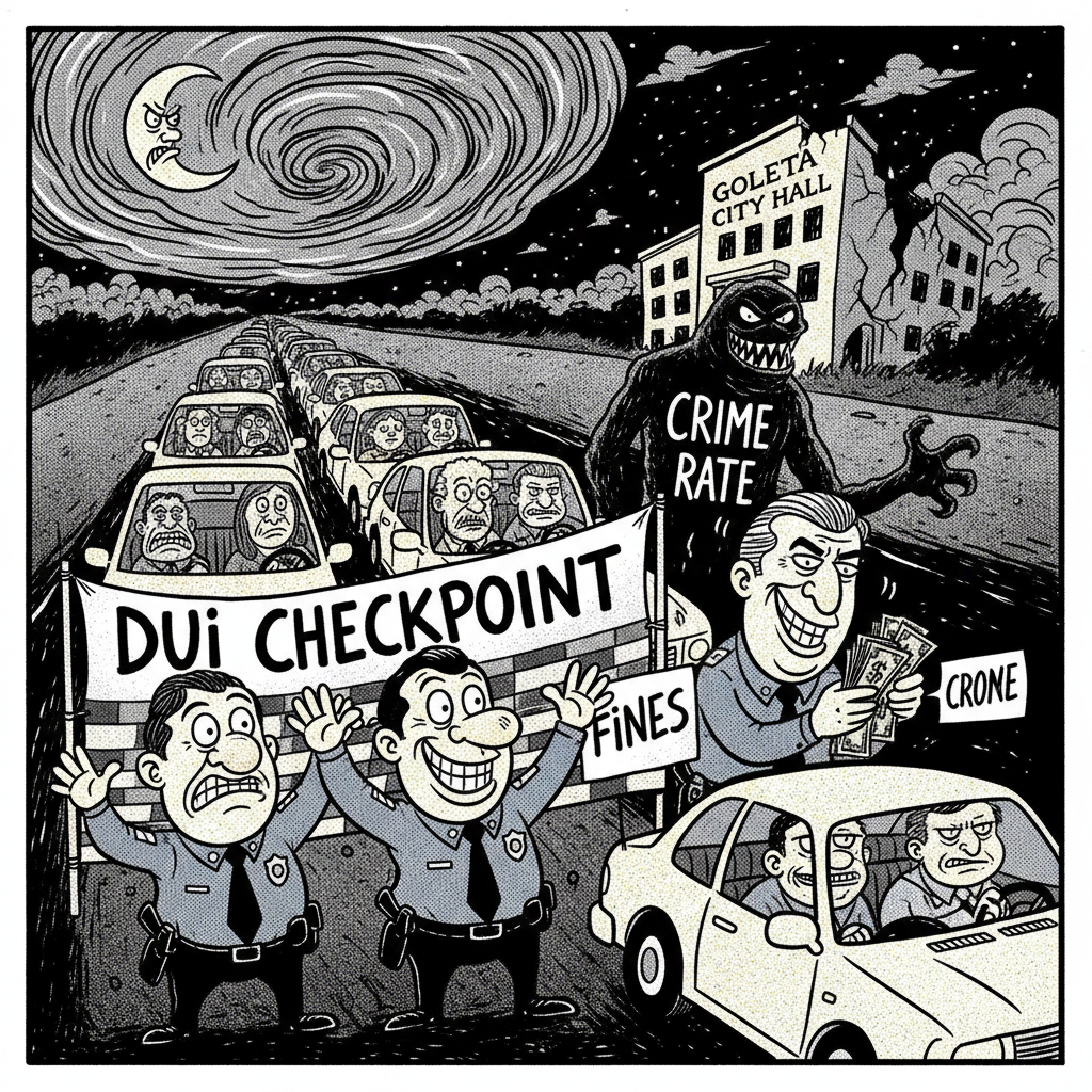 GOLETA'S LATEST 'SAFETY' CHARADE: PREDICTABLE ROADBLOCKS & UNSEEN DISASTERS