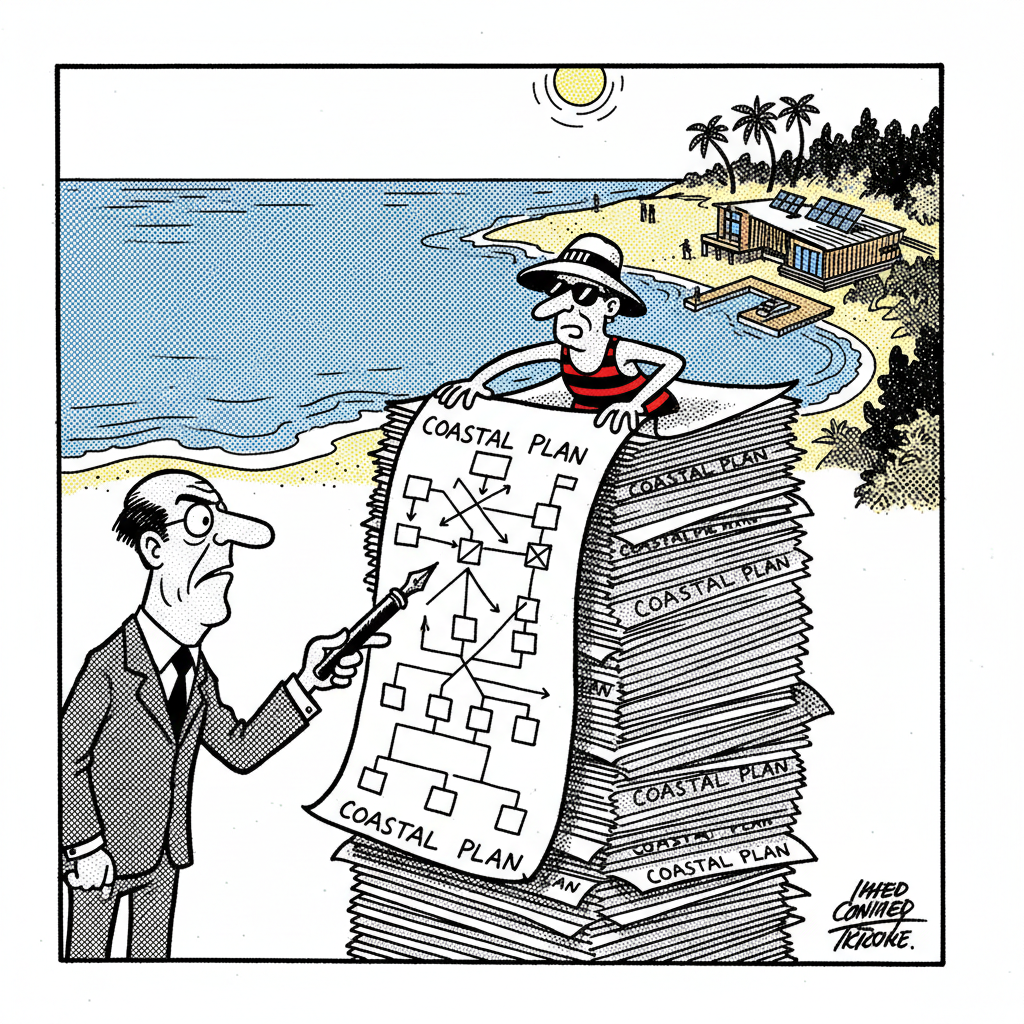 GOLETA'S NEW COASTAL 'PLAN': MORE BEACH, LESS... EVERYTHING ELSE!
