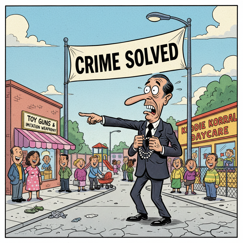 GOLETA'S NEWEST 'CRIME WAVE': LOCAL BUSINESS GETS PERMIT