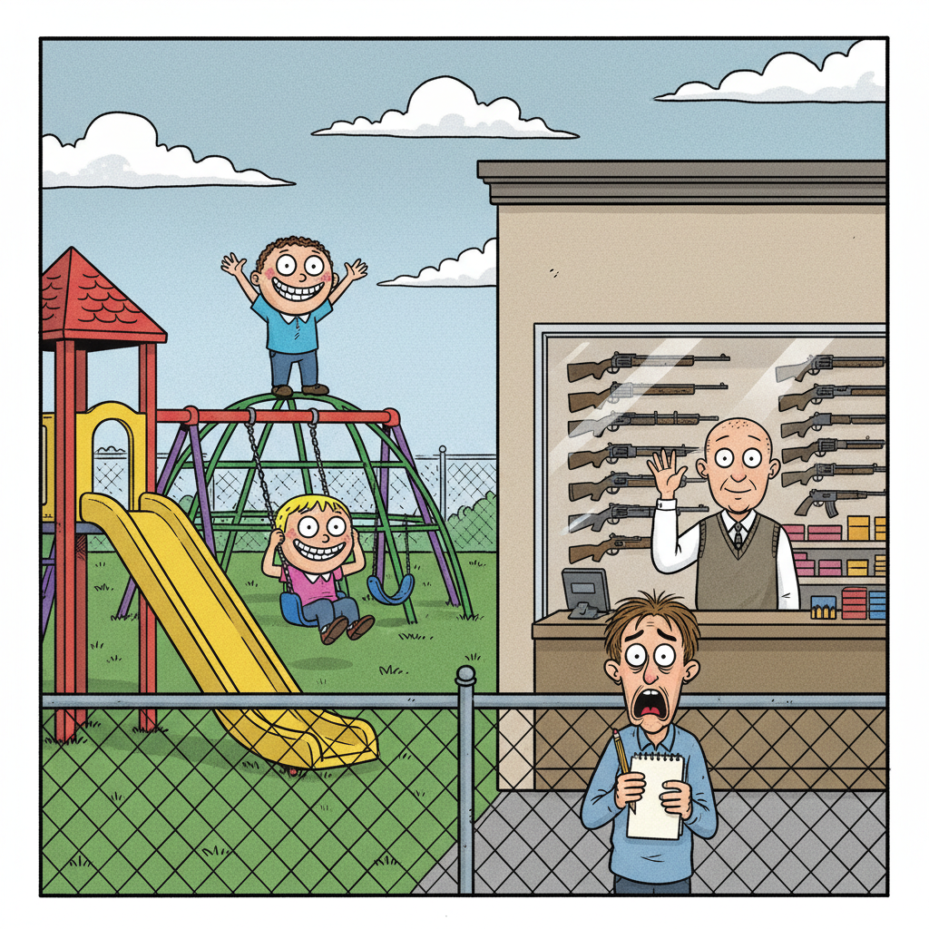 GOODLAND GUNS FIRES UP LEFTY FEARS: ONLY ONE FENCE?
