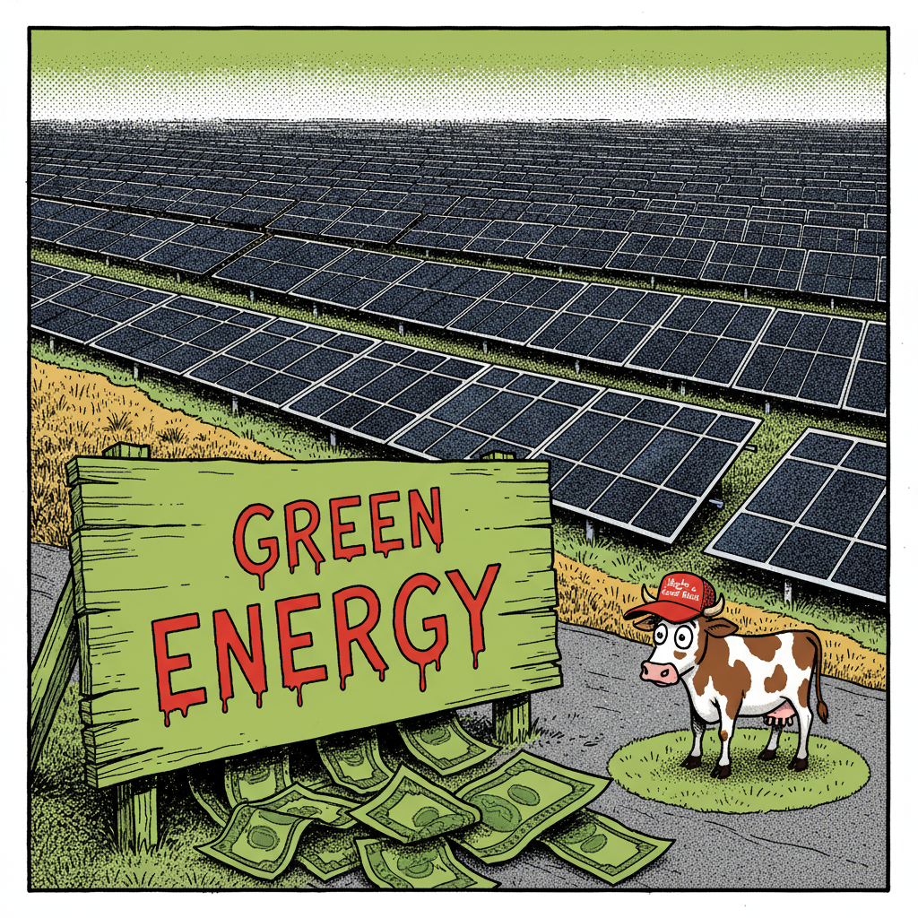 GREEN GRABBERS PLOT COUNTY TAKEOVER: 16,000 ACRES FOR 'SOLAR'!?