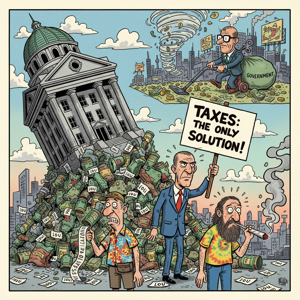 GUADALUPE'S MARIJUANA MIRACLE? CITY SEEKS HIGH TAXES TO ESCAPE OWN STINKING MESS