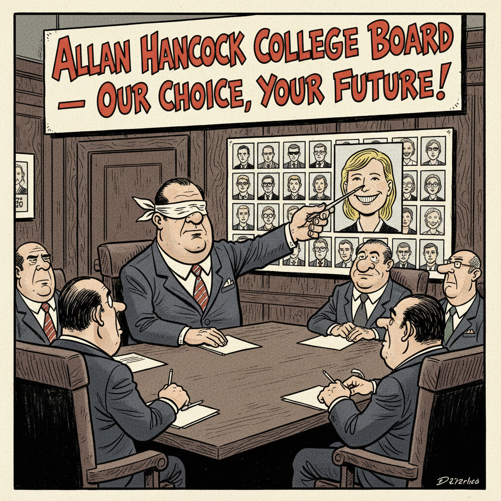 HANCOCK COLLEGE BOARD'S LATEST 'APPOINTMENT' LOOKS MORE LIKE A DRAFT PICK