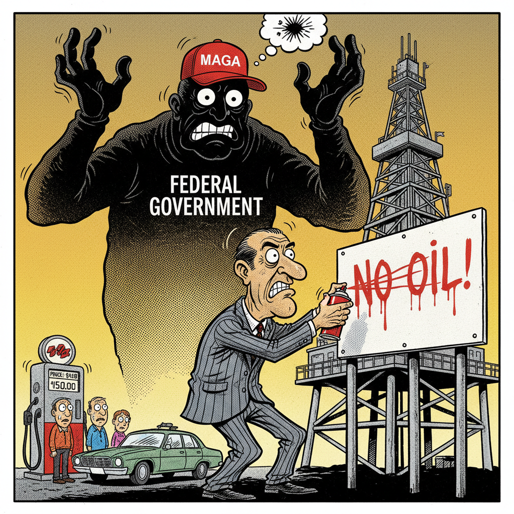 HART ATTACKS DOMESTIC ENERGY, DRIVES UP GAS PRICES FOR US!?