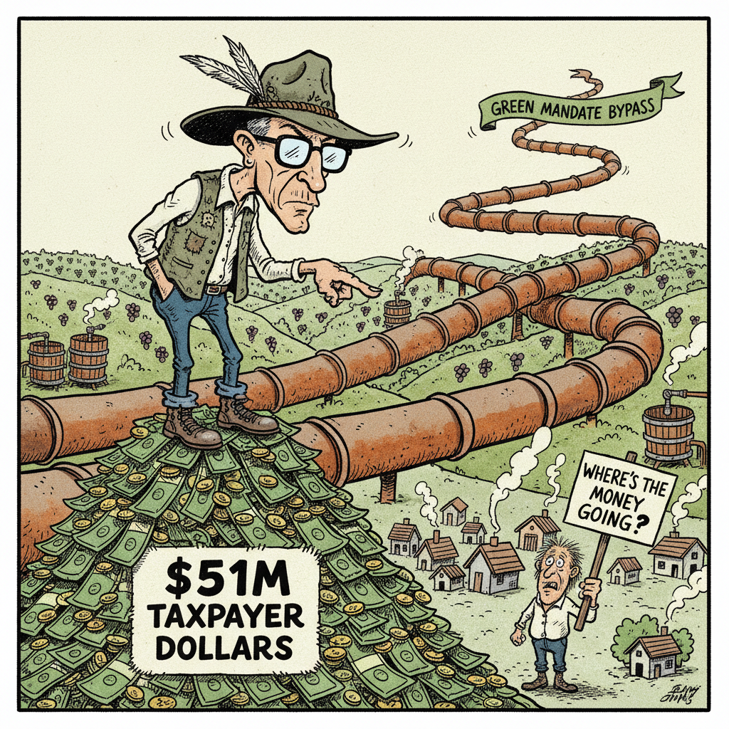 HARTMANN’S PIPE DREAM: TAXPAYERS FLUSHED FOR GREEN NEW DEAL FANTASIES