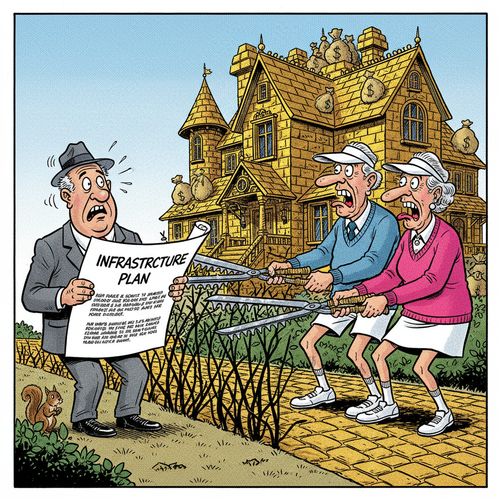 HEDGE WARFARE: MONTECITO ELITES CLUTCH CASHMERE OVER PERMITTING REFORMS