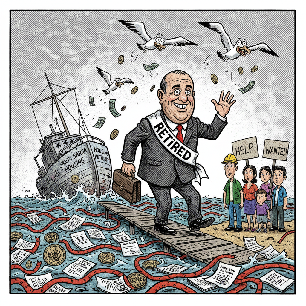 HOUSING CZAR ESCAPES: FREDERICKS FLEES SINKING SHIP AFTER 30 YEARS OF 'AFFORDABLE' HOAX