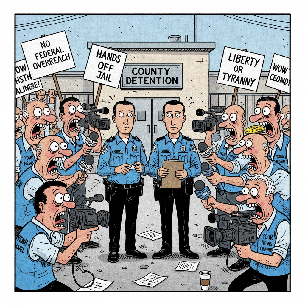 ICE AGENTS: PURE LAW ENFORCEMENT, OR LATEST 'RIGHT-WING' CONSPIRACY?