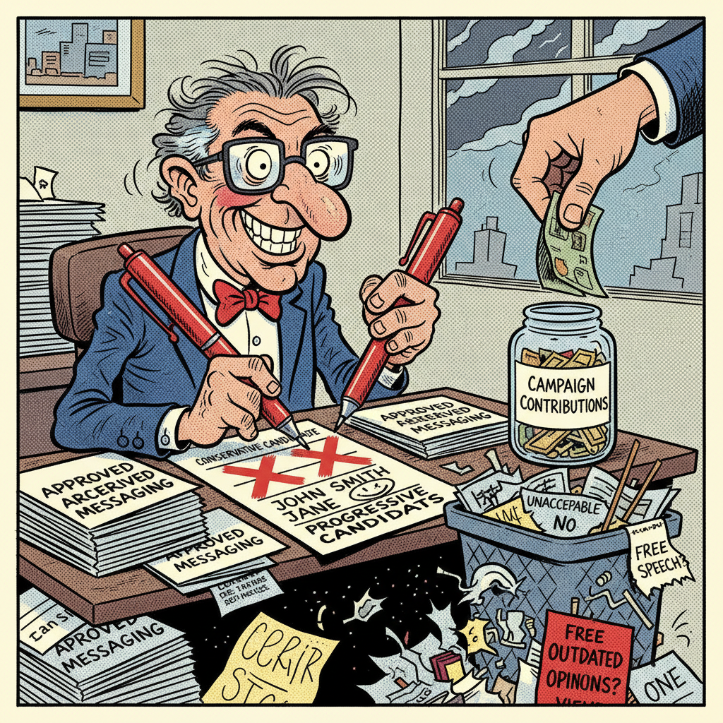 INDEPENDENT'S 'ENDORSEMENTS': MORE LIKE 'PRE-WRITTEN ORDERS FROM THE PARTY'
