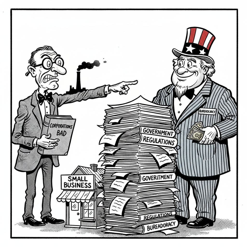 INDEPENDENT'S LATEST WHINE: CORPORATIONS BAD, GOVERNMENT GOOD! SHOCKER!