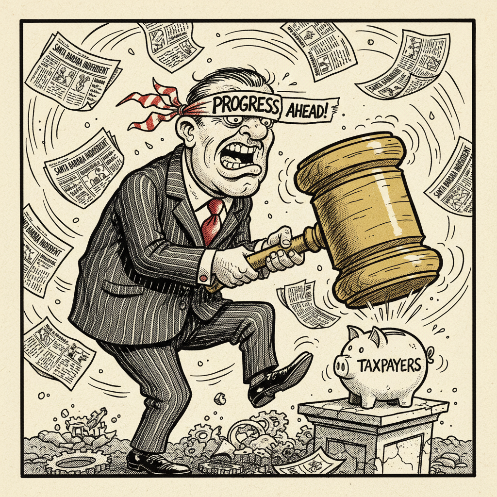INDEPENDENT'S 'POWER TRIP' ONESIDED: FINGERS POINT AS USUAL