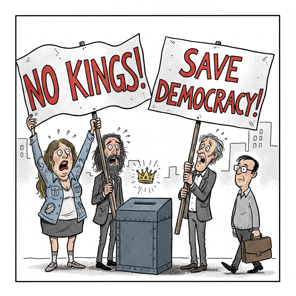 INDIVISIBLE SANTA BARBARA RALLY: DEMOCRACY ON LIFE SUPPORT... AGAIN