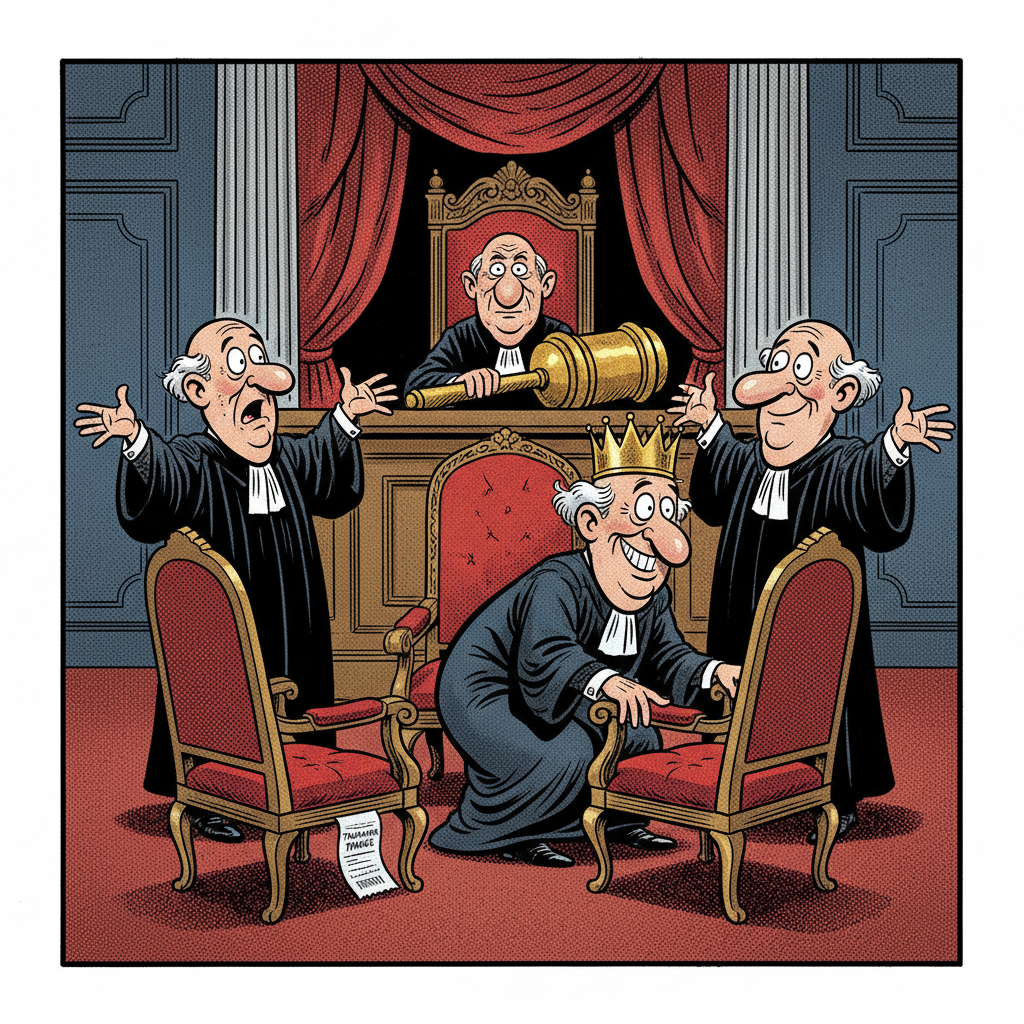 INSIDER'S GAME: SANTA BARBARA JUDGES RE-ARRANGE THEMSELVES ON BENCH!