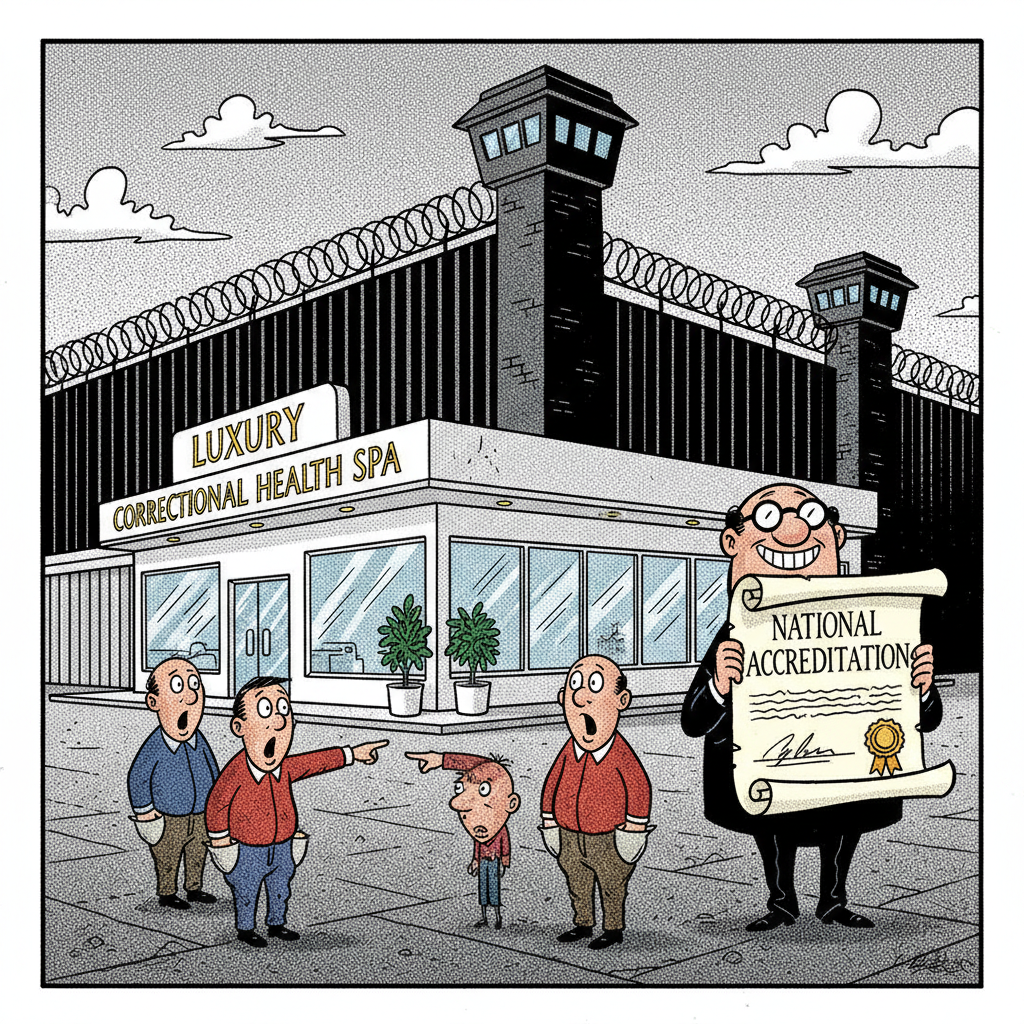 JAIL MEDICINE GETS THE GOLD! TAXPAYERS ON THE HOOK FOR PRISONER 'SPA' SERVICES