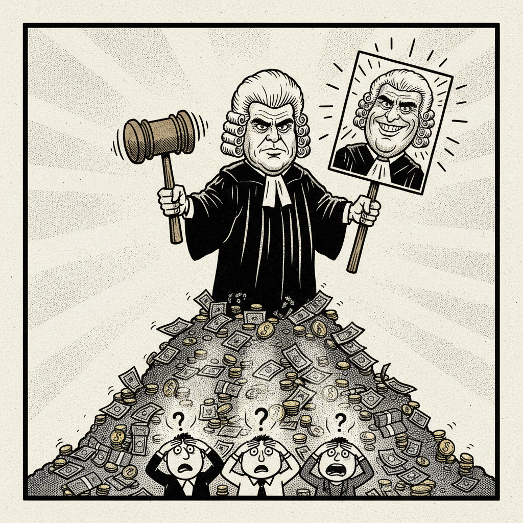 JUDGE RACE: DIGNIFIED LEGAL BEAGLES DROWN VOTERS IN CASH, EXPECT TO BE OBEYED