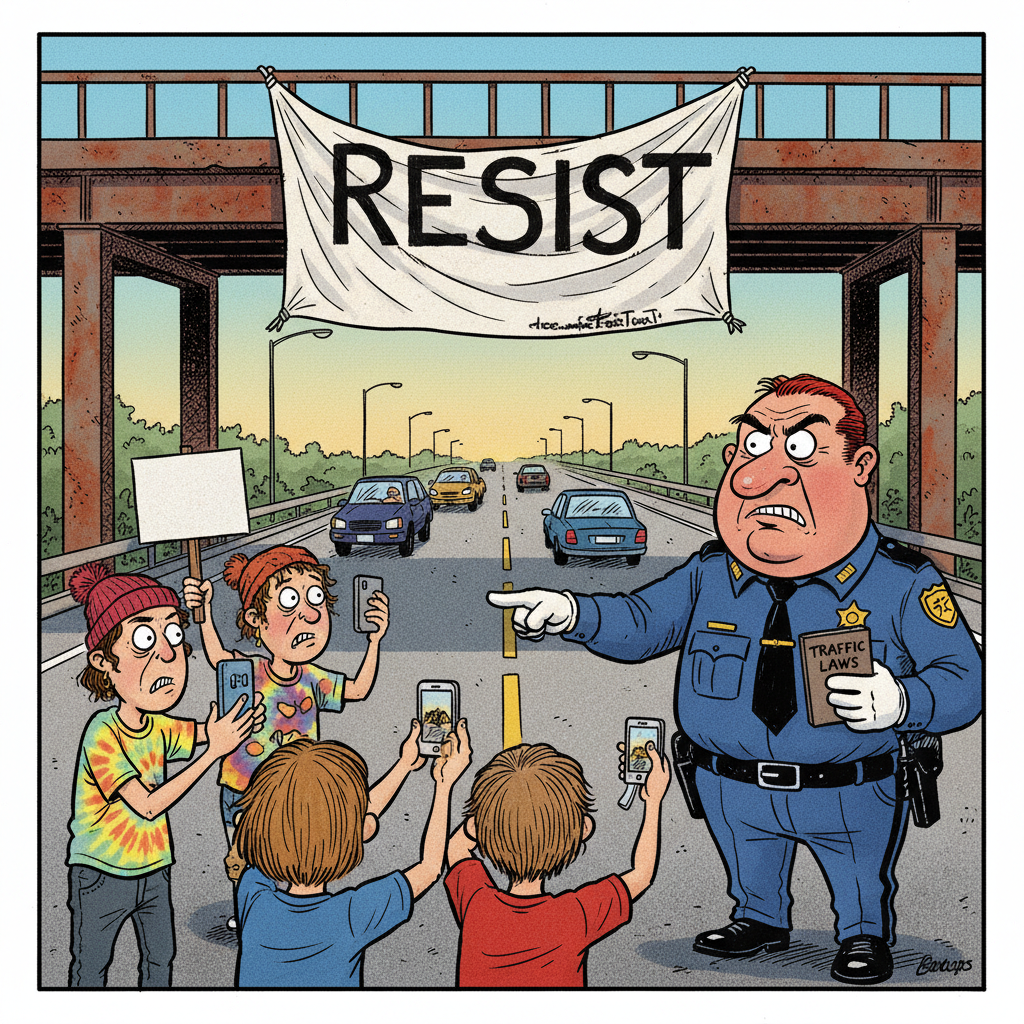 LEFTIST GROUP WHINES AFTER CHP SEES 'RED' — NO, NOT COMMUNISM, JUST THE LAWS!