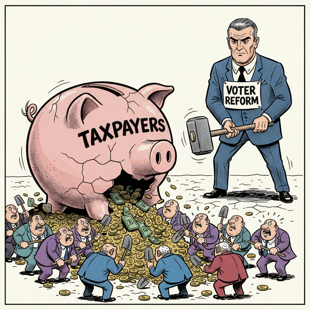 LOCAL GOVERNMENTS STAMPEDE FOR LAST-DITCH TAX GRAB BEFORE TRUMP-ERA FISCAL SANITY