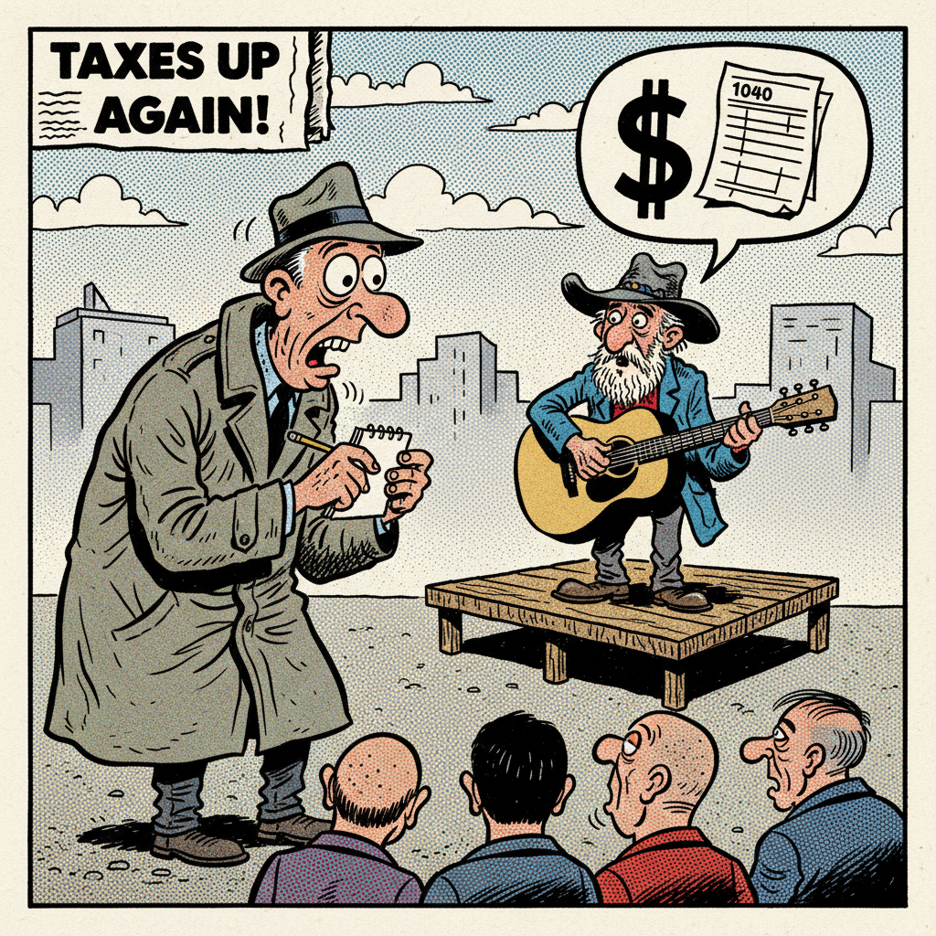 LOCAL 'PAPER' SHOCKED: MUSIC CAN BE POLITICAL?!