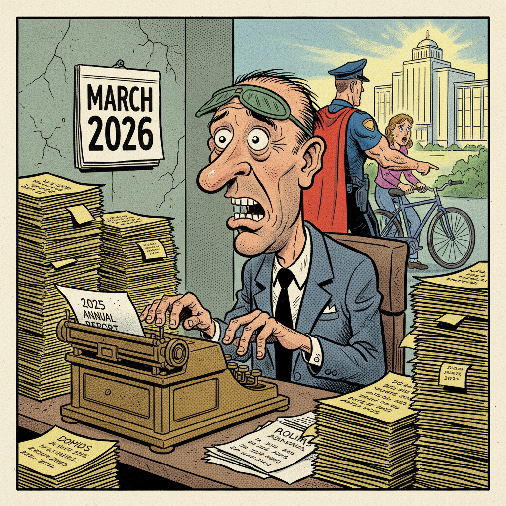 LOMPOC COPS STILL WAITING ON 2025 REPORTS? BUREAUCRACY BACKLOG BLAST!