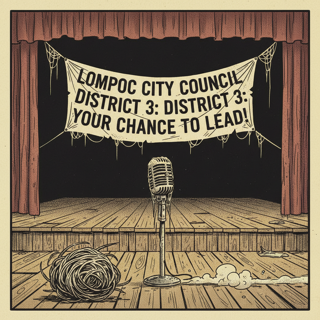 LOMPOC EXTENDS DEADLINE FOR... *CHECKS NOTES*... LOMPOC CITY COUNCIL?!